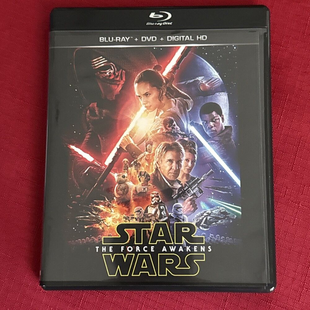 Star Wars: Episode VII: the Force Awakens (Blu-ray, 2015)